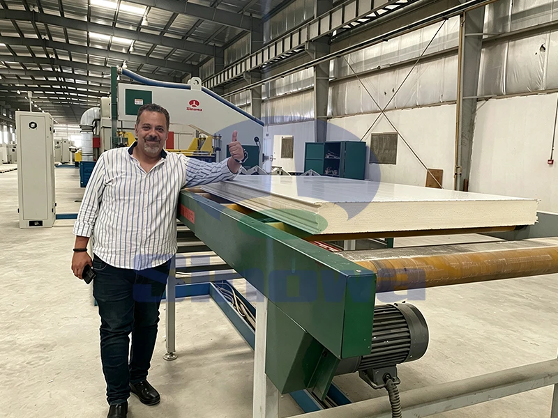 Automatic Polyurethane Sandwich Panel Line