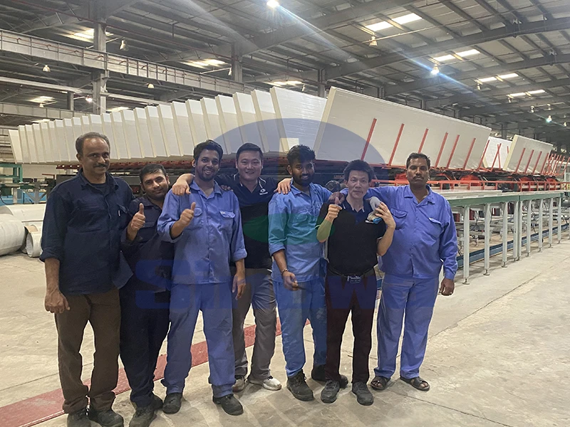 What Is The Output Capacity Of A Continuous PUF Sandwich Panel Production Line?