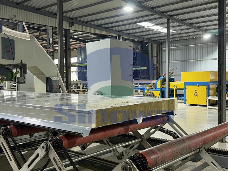 Continuous Mineral Wool Sandwich Panel Production Line
