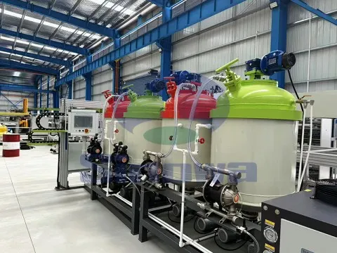Why Does Foaming Overflow Occur On The Continuous Rockwool Sandwich Panel Production Line?