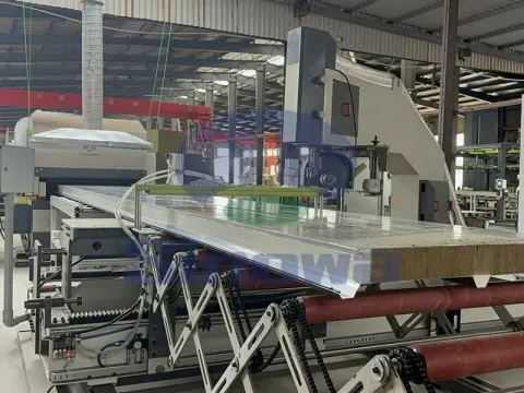 How To Improve The Production Speed Of The Rock Wool Sandwich Panel Line?