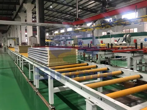 Rock Wool Insulated Panel Production Line
